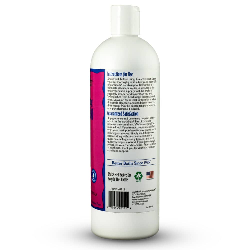 EarthBath 2 in 1 Conditioning Cat Shampoo Light Wild Cherry image 4