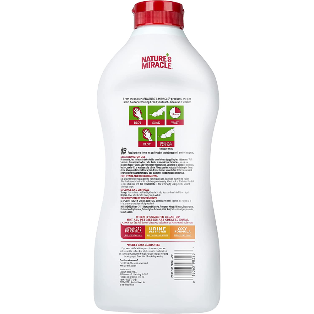 Nature’s Miracle Stain & Odor Remover for Cats image 2