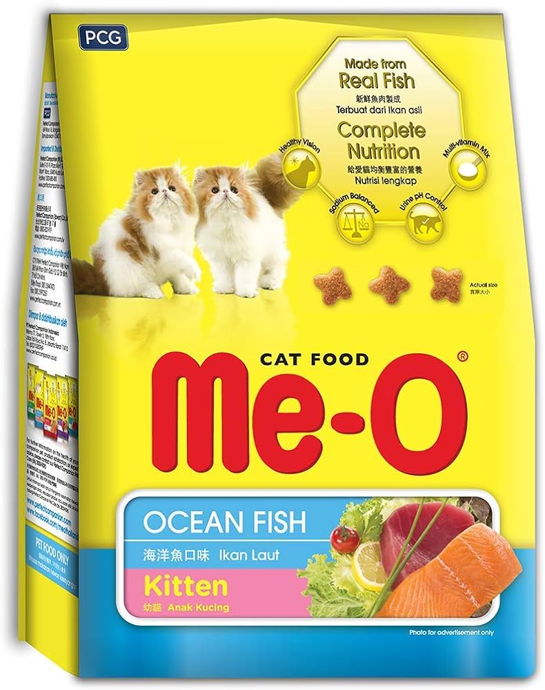 Me O Ocean Fish Kitten Cat Dry Food image 5