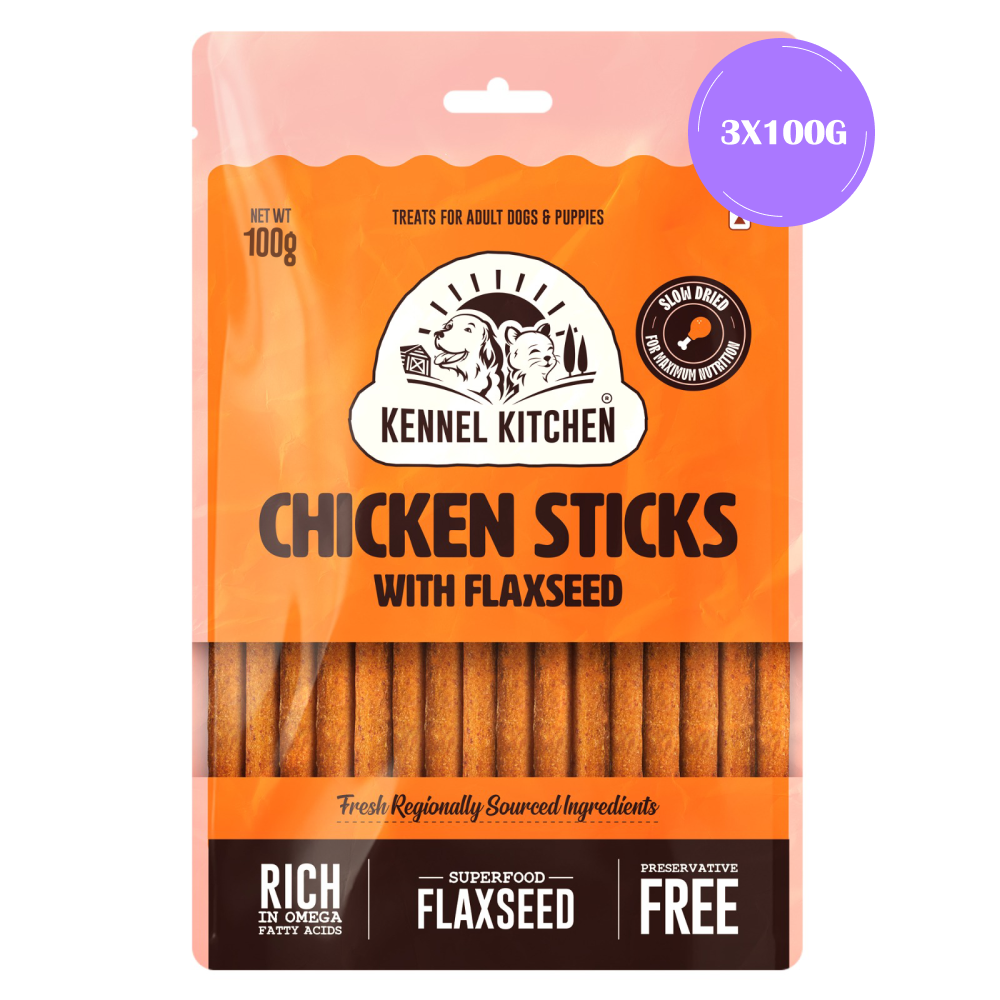 Kennel Kitchen Chicken Stick with Flaxseed Dog Treats image 9