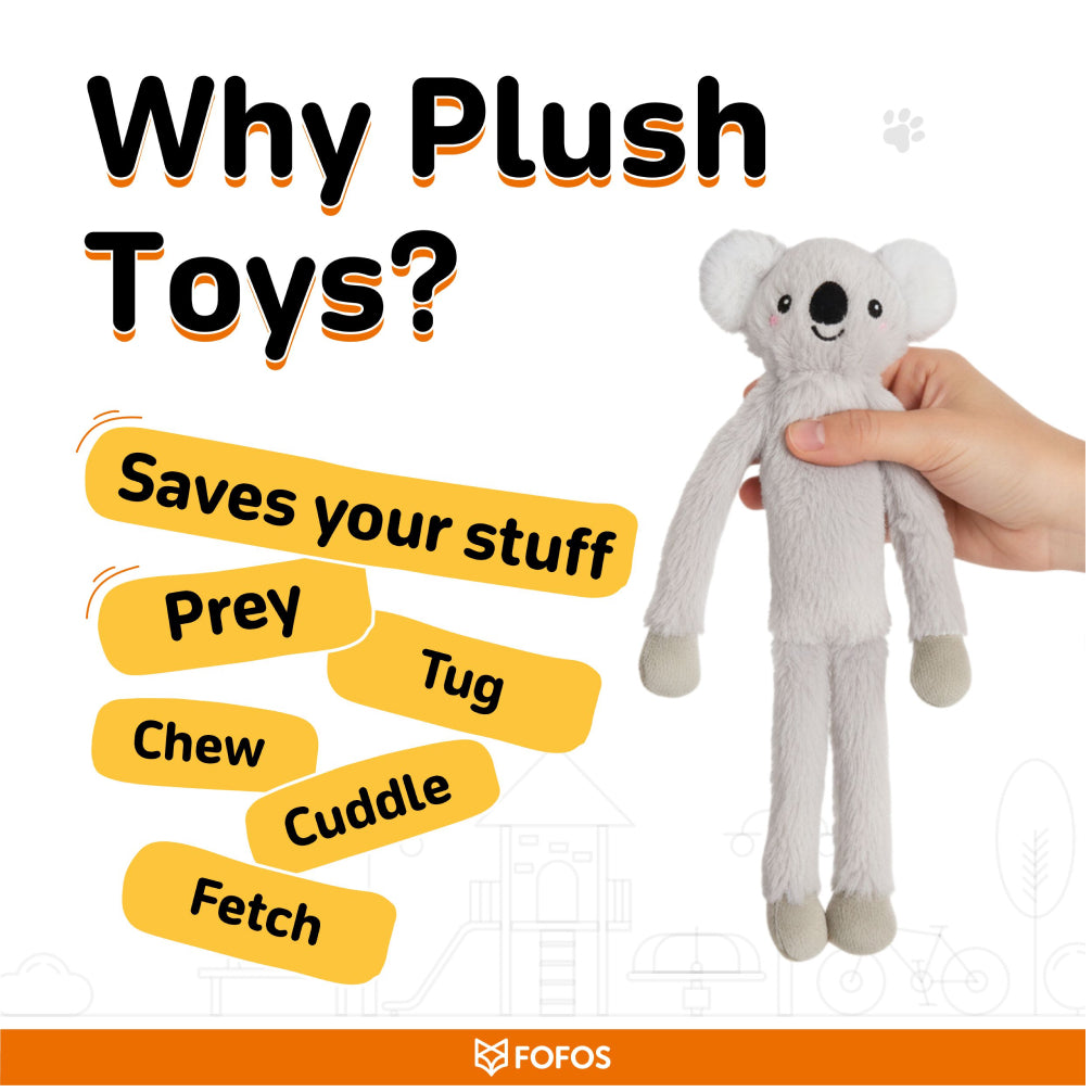 Fofos Duck and Koala Rope Tug Toy for Dogs image 2