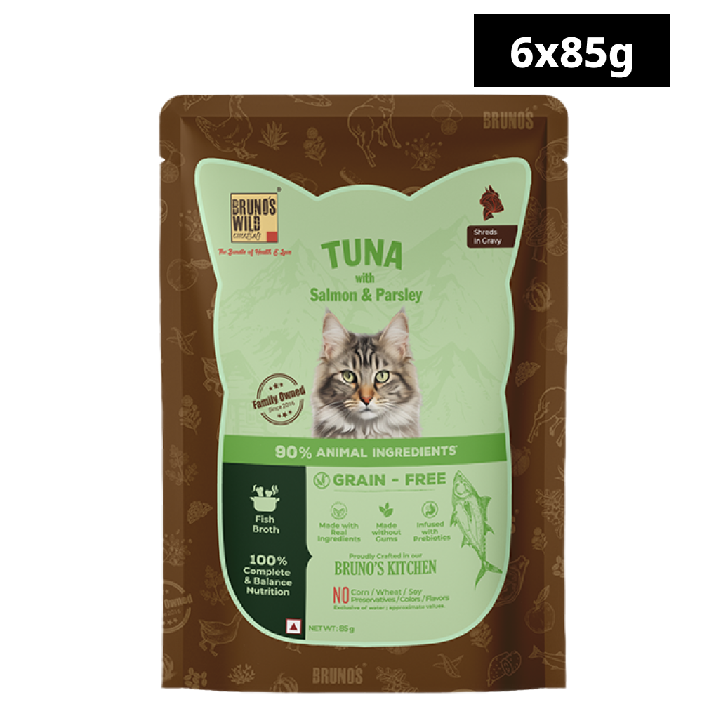 Bruno's Wild Essentials Tuna with Salmon & Parsely Cat Wet Food image 9
