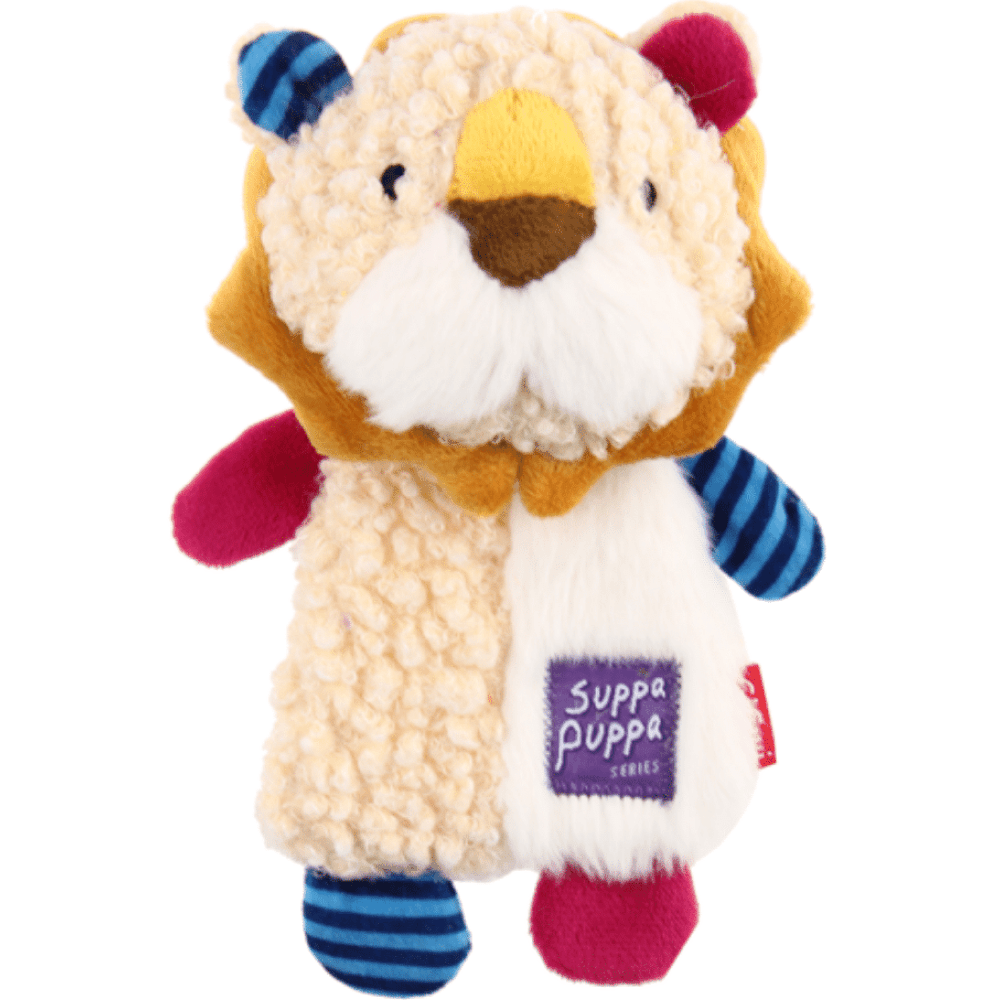 GiGwi Suppa Puppa Lion Squeaker Inside Toy for Dogs | For Soft Chewers image 3