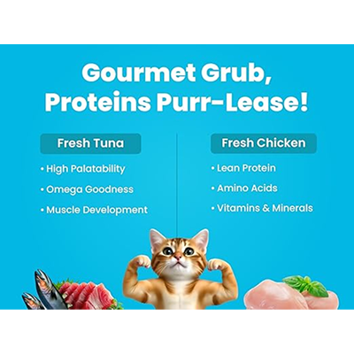 Bark Out Loud Fresh Tuna & Chicken Mousse Cat Wet Food image 4