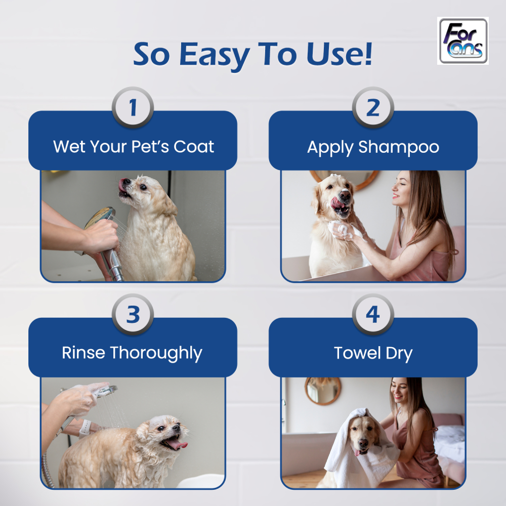 Forcans Aloe White Coat Shampoo for Dogs image 3