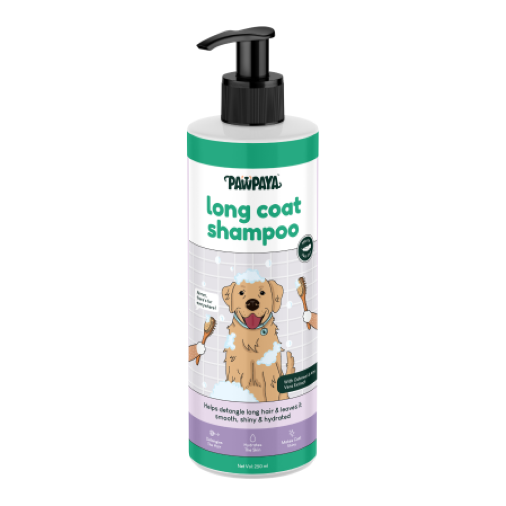 Pawpaya Long Coat Shampoo for Dogs image 6