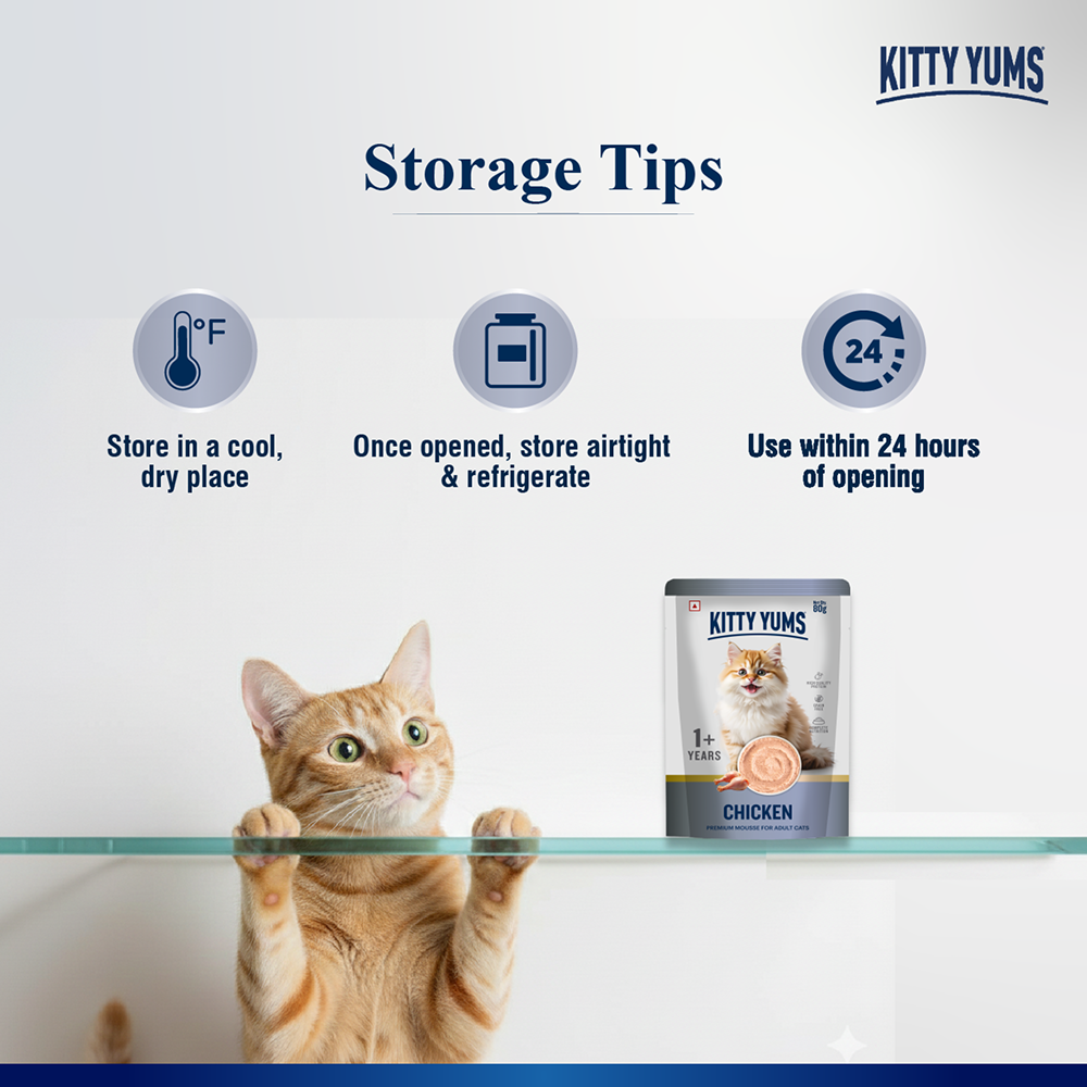Kitty Yum Chicken Mousse Adult Cat Wet Food image 8