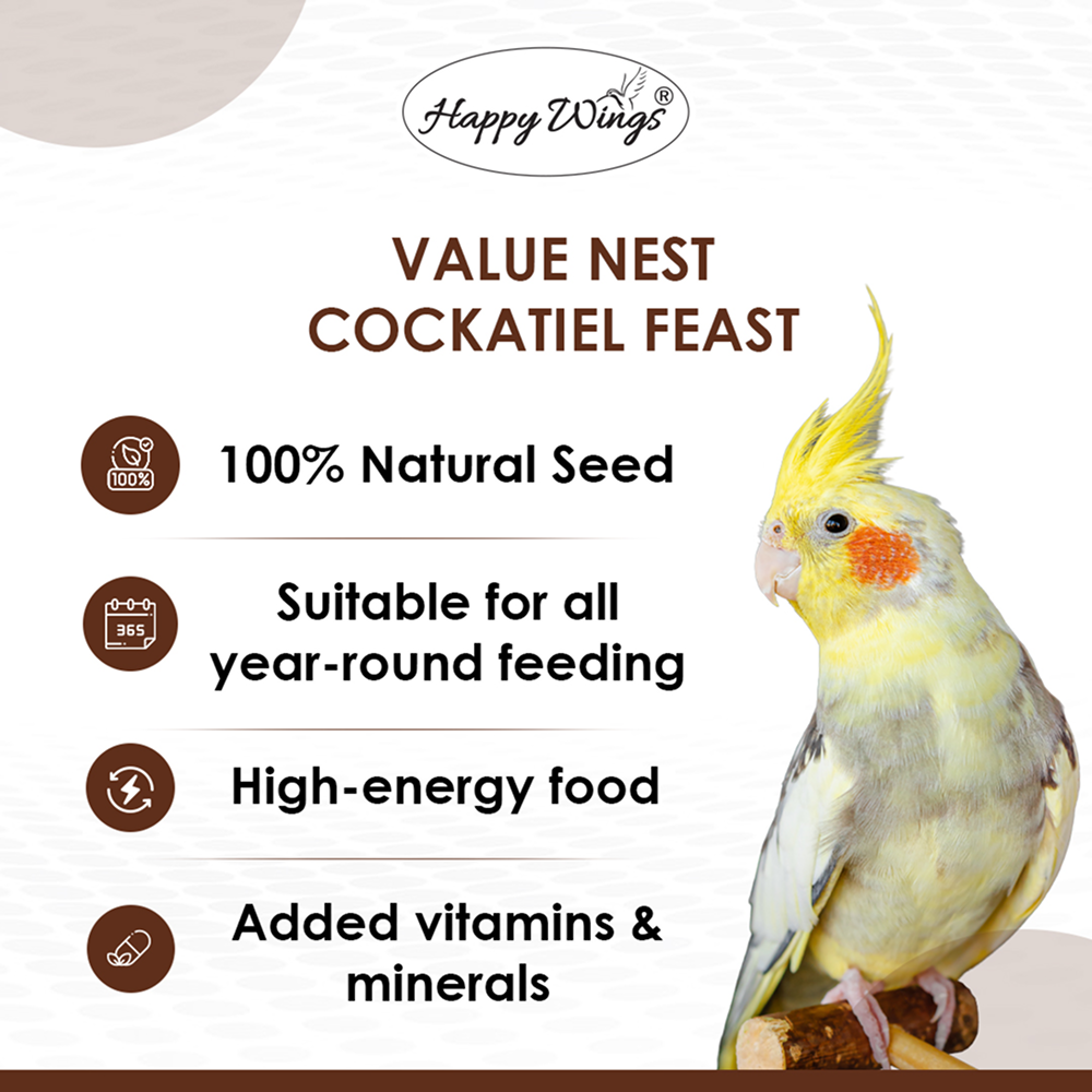 Value Nest Cocktiel Feast Bird Food image 2