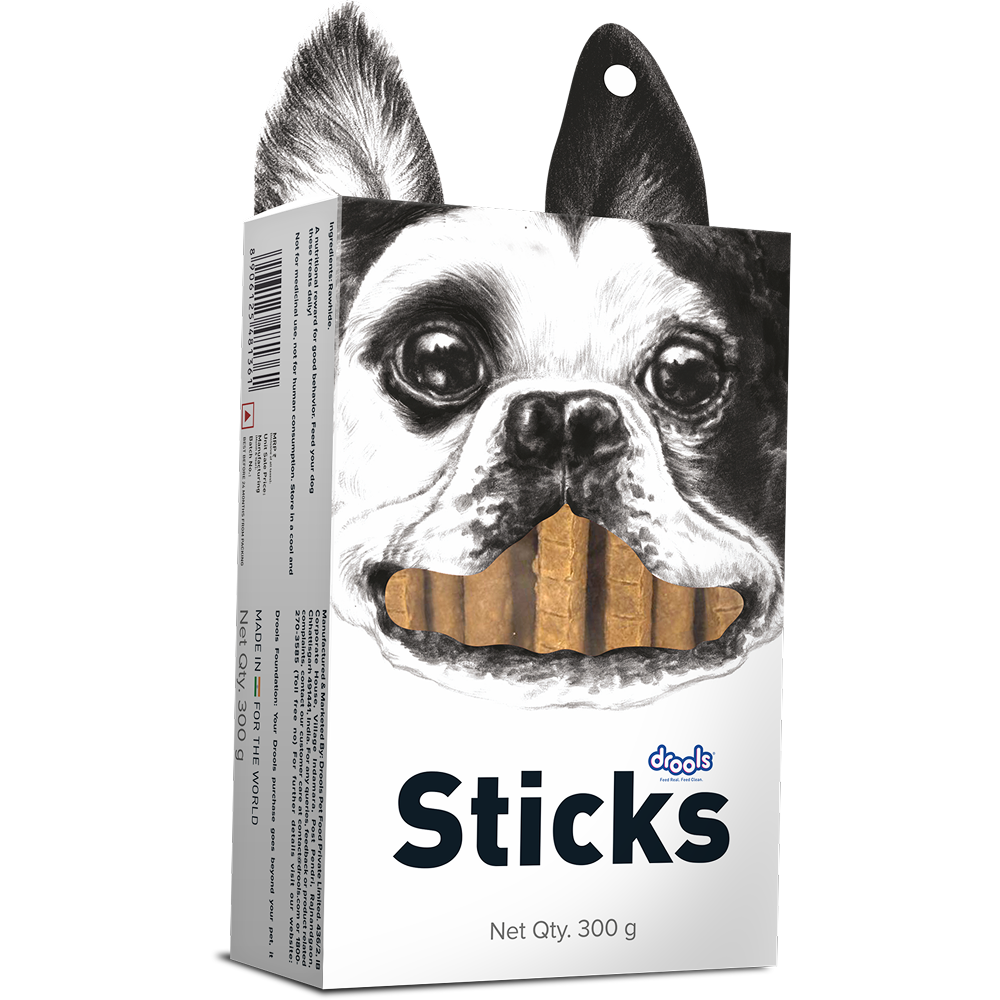 Drools Rawhide Chicken Liver Sticks Dog treats image 7