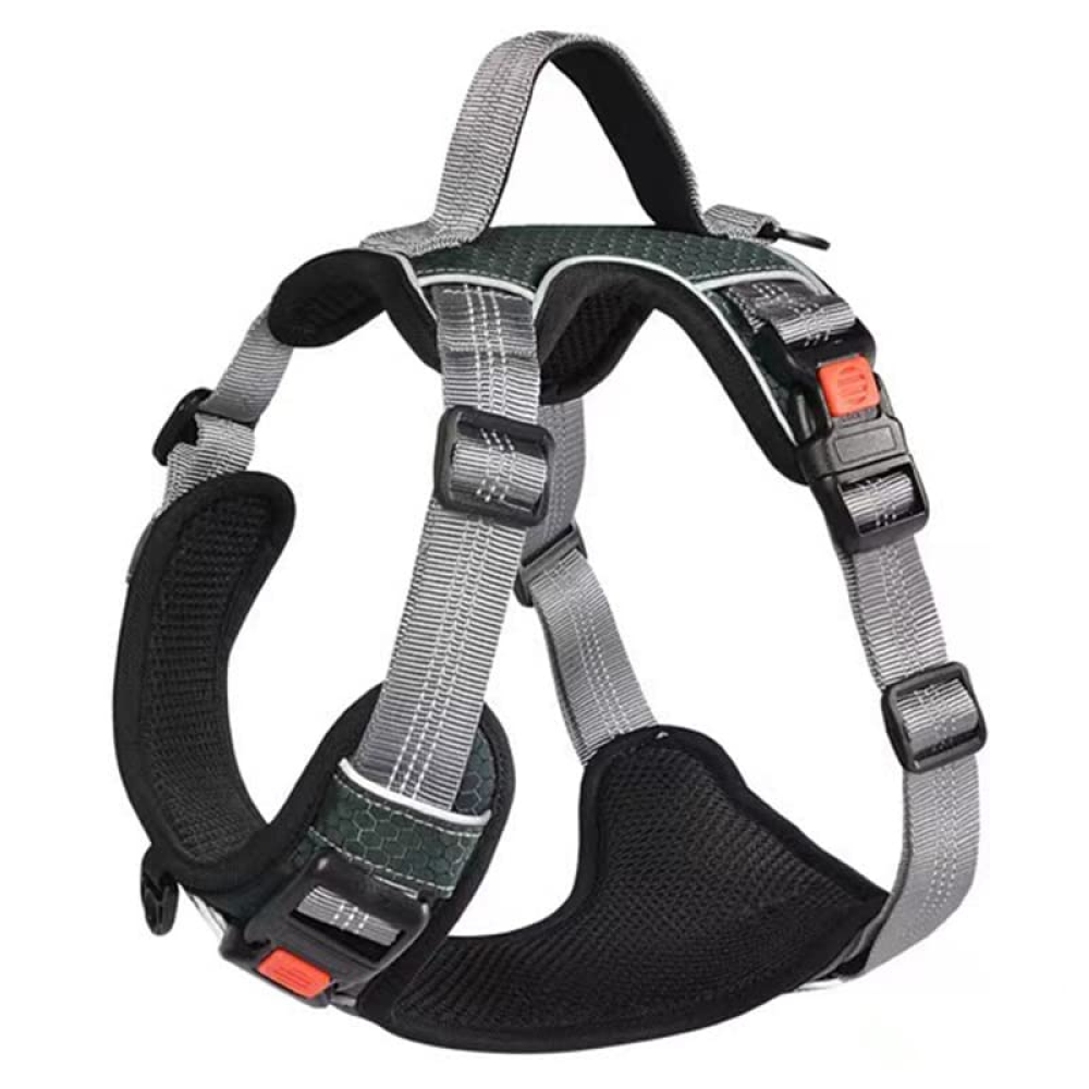 Pet Vogue No Pull Reflective Harness for Dogs (Black) image 4