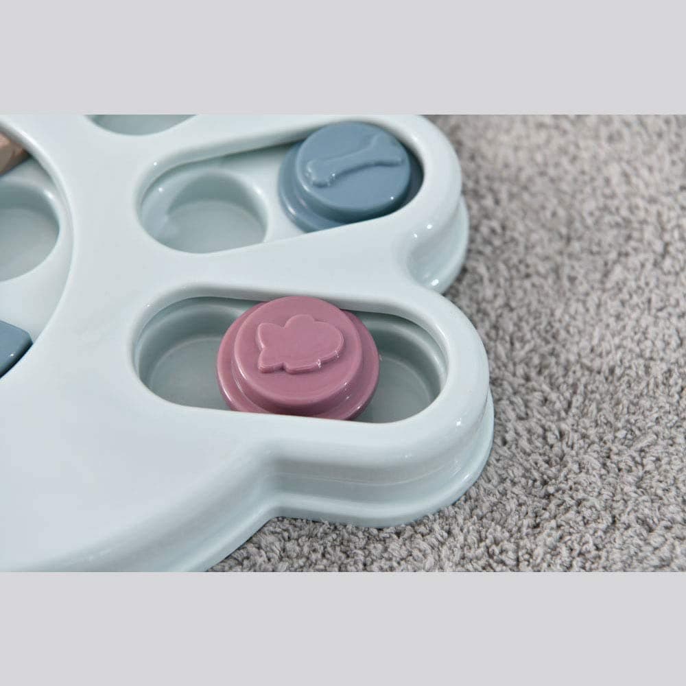 Pet Vogue Slow Feeder Paw Shaped Toy for Dogs and Cats (White) image 3