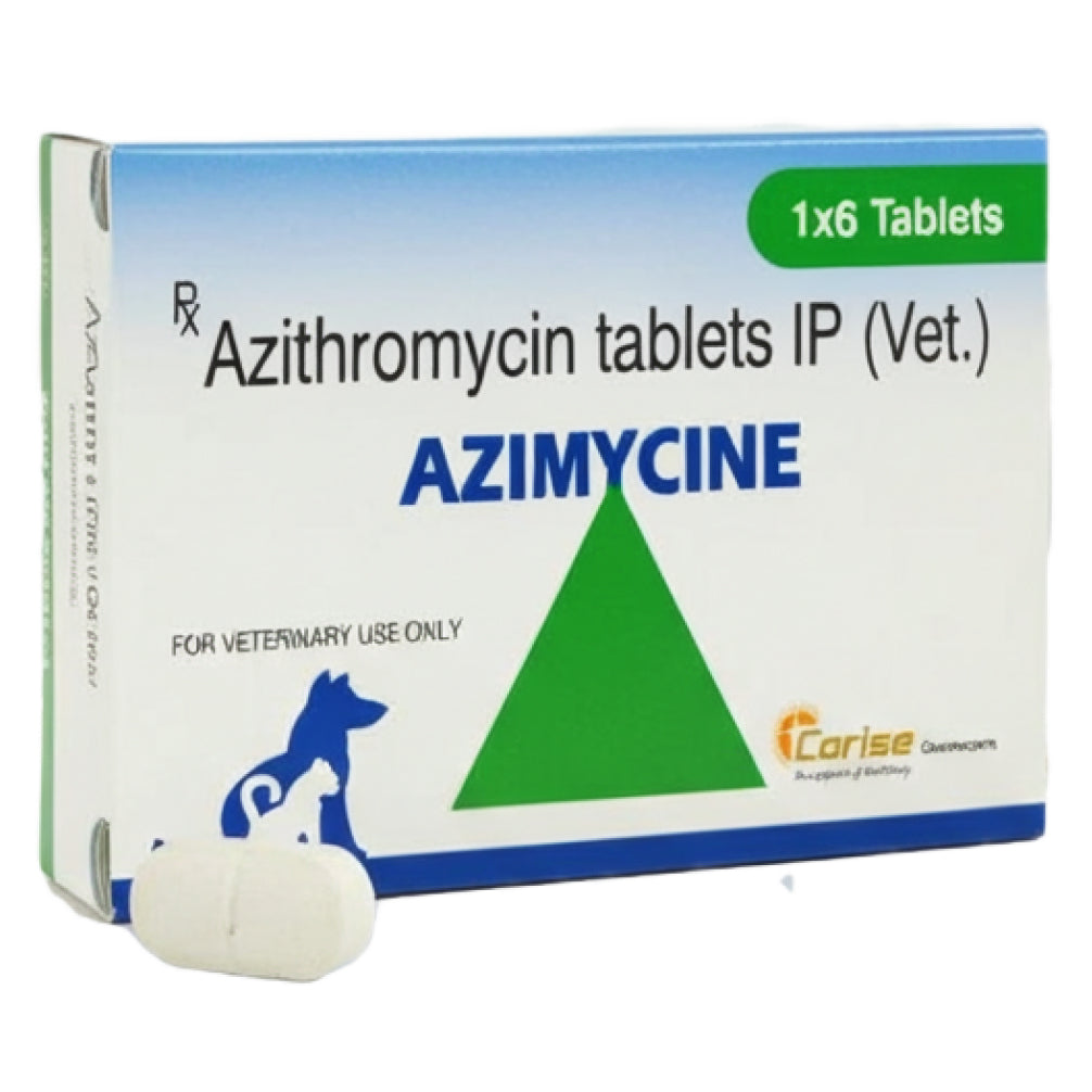 Corise Azimycine 500mg Tablet (Azithromycin) for Dogs and Cats image 2