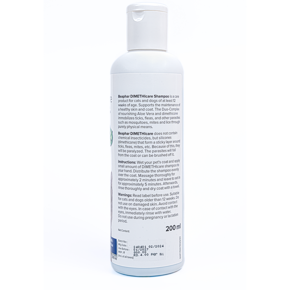 Beaphar Dimethi Care Shampoo for Dogs and Cats image 3
