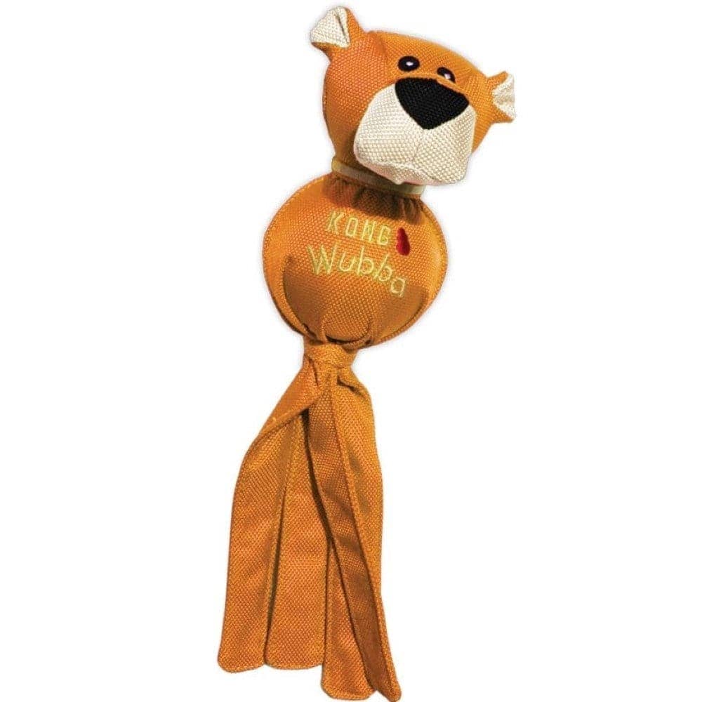 Kong Wubba Friends Plush Interactive Toy for Dogs (Brown)
