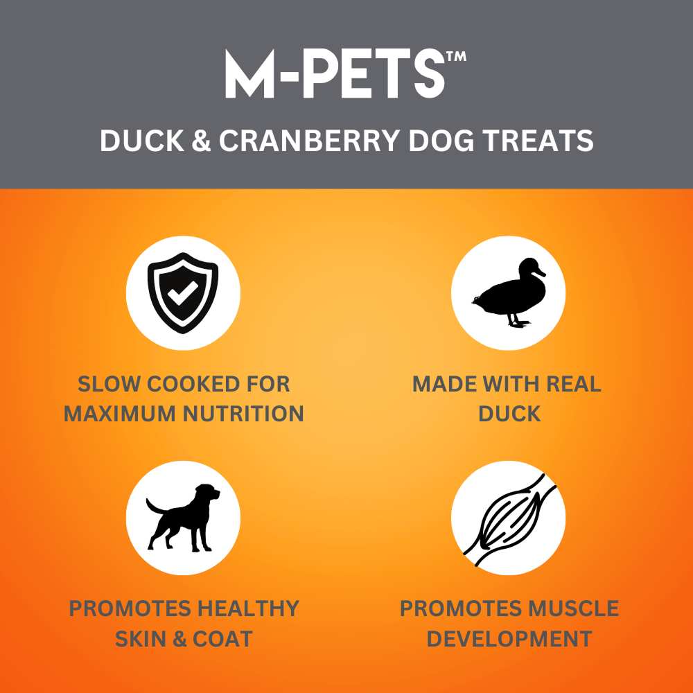 M PETS  Duck & Cranberry Treats for Dogs image 2