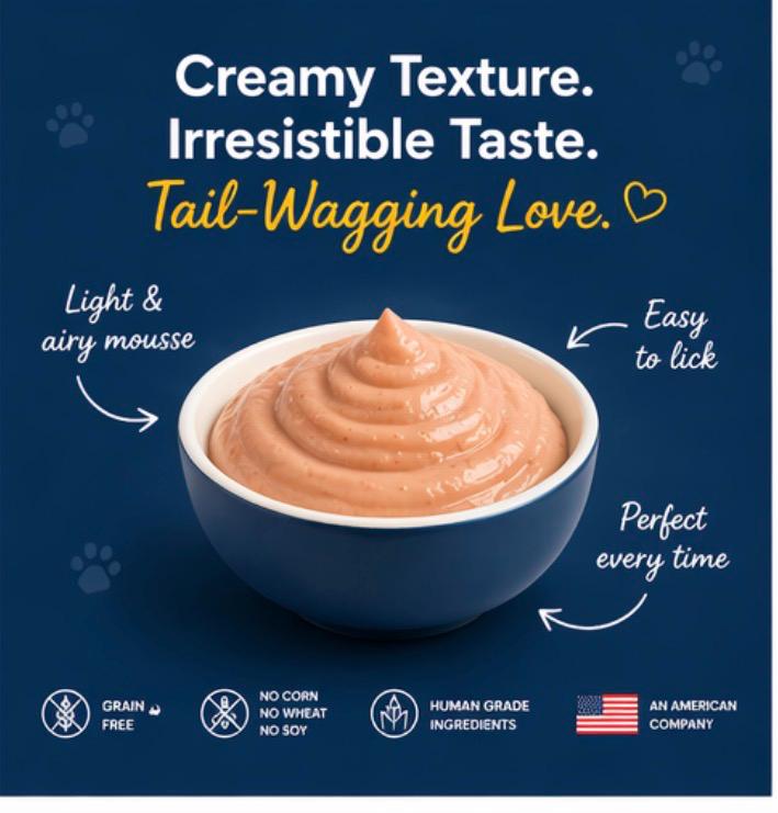 Hachi Wilson Lamb Mousse Wet Food for Cats & Kittens image 3