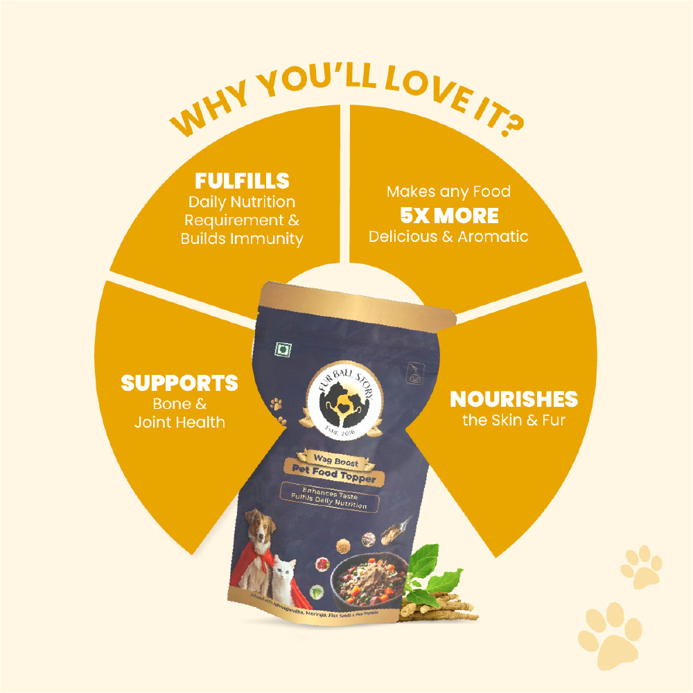 FurBall Story Wag Boost Food Topper for Dogs and Cats image 4