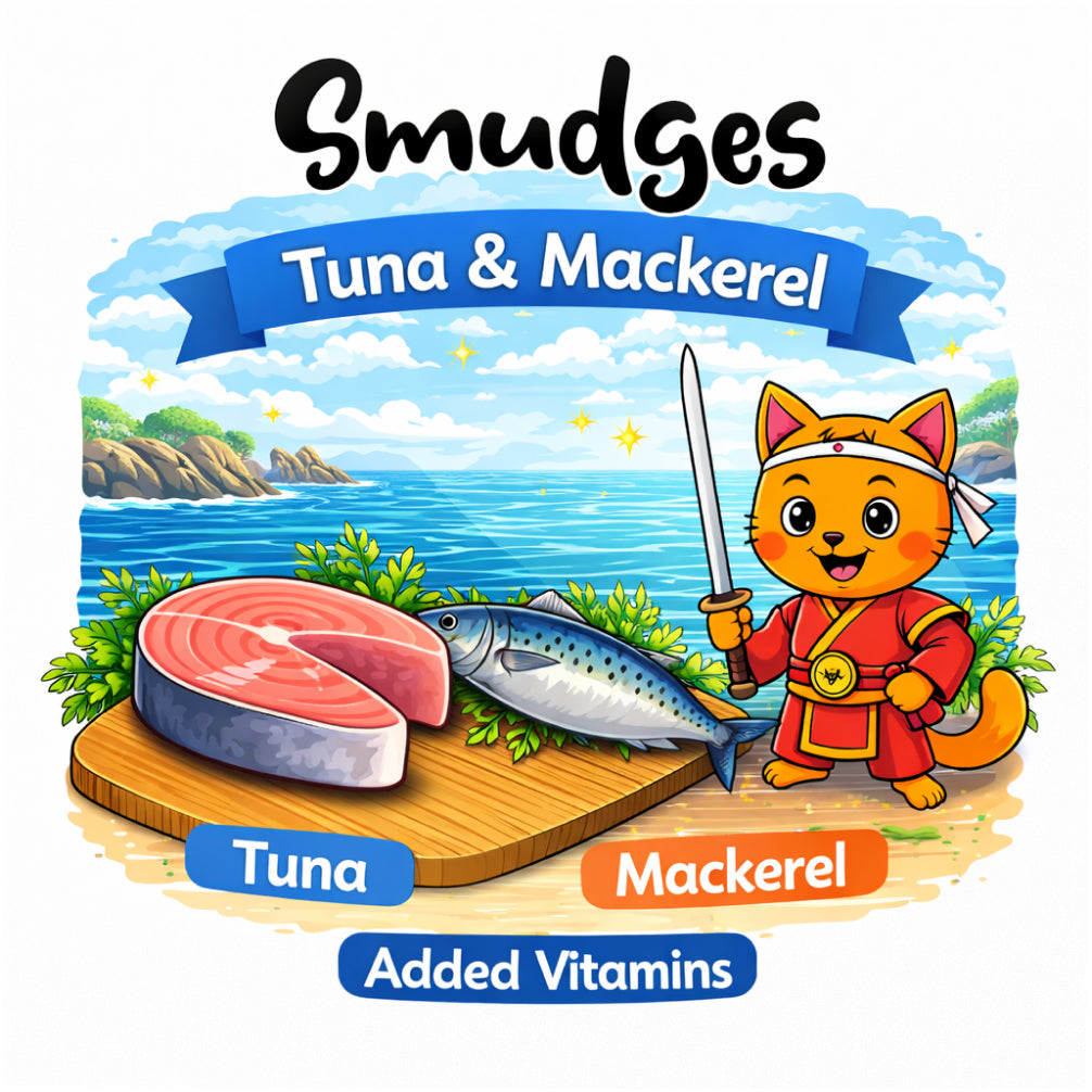 Smudges Tuna Flakes with Mackerel in Soft Jelly Adult Cat Wet Food image 10