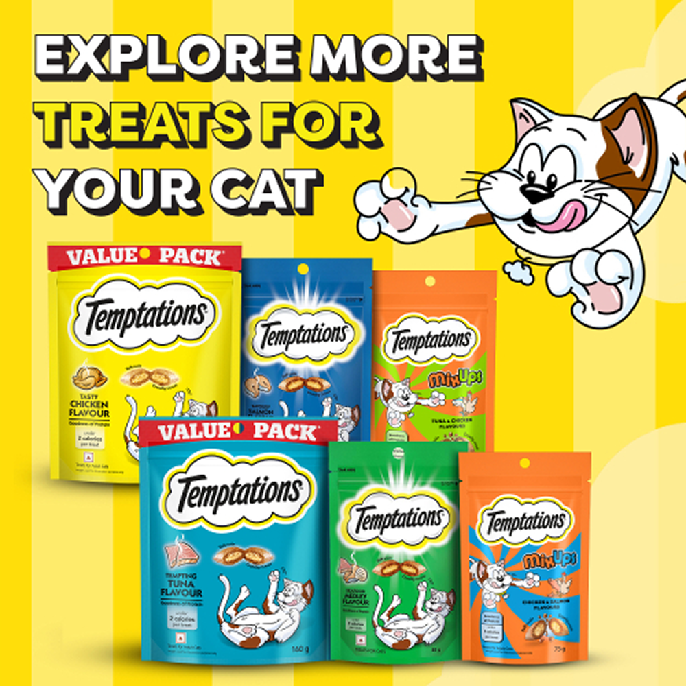 Temptations MixUps Tuna & Chicken Flavour Cat Treats image 10