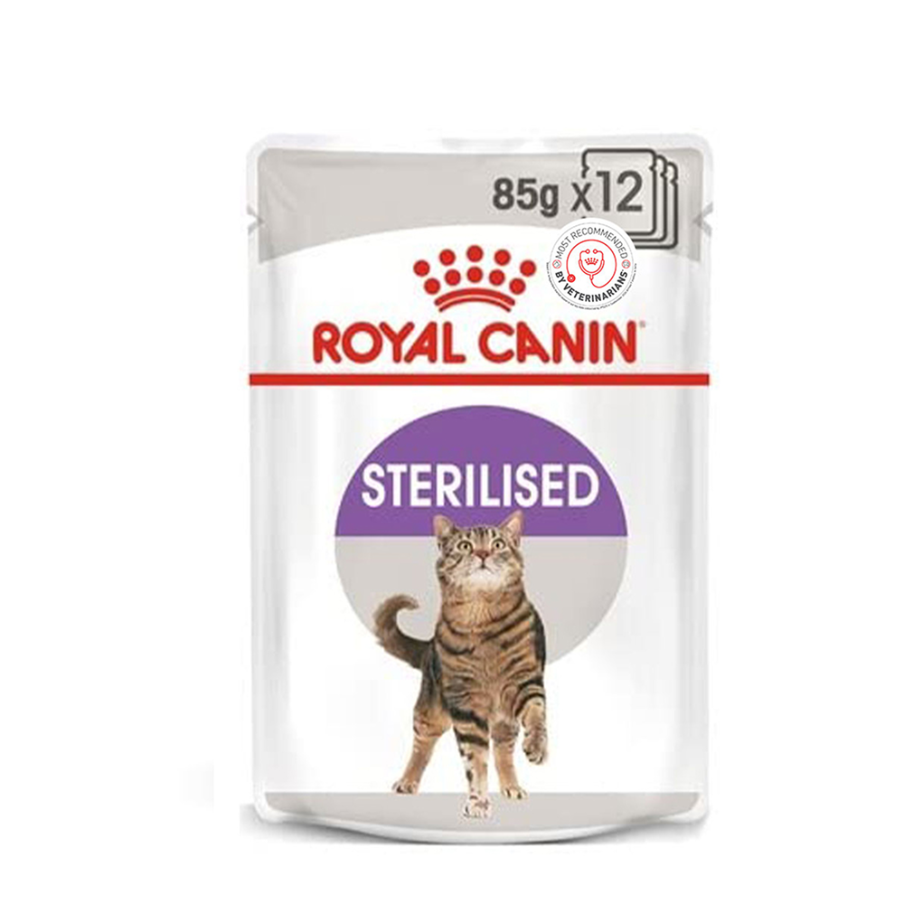 Royal Canin Sterilised/Neutered Gravy Adult Cat Wet Food