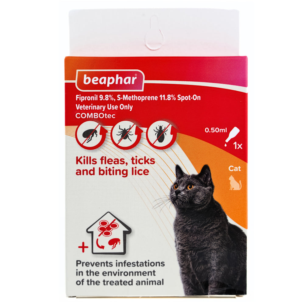 Beaphar Flea & Tick Spot On Combotec for Cats image 2