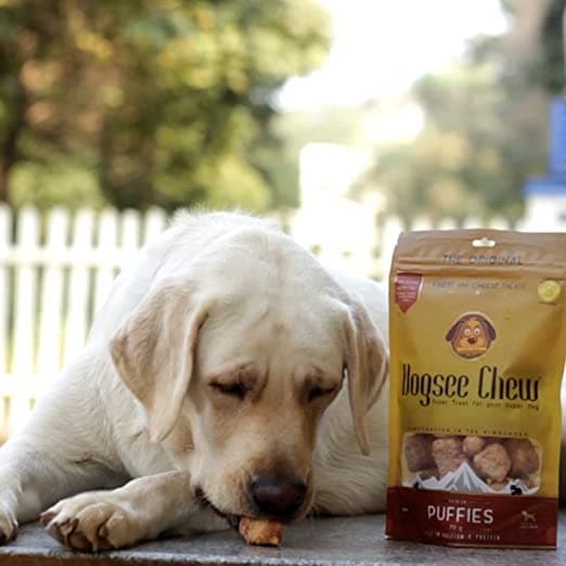 Dogsee Chew 100% Natural Yak Cheese Puffies Dog Treat image 2