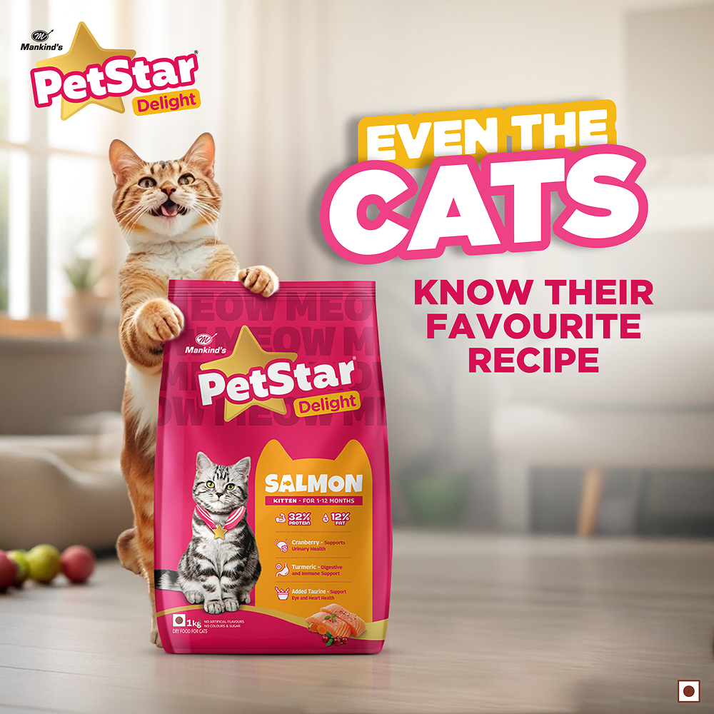 Mankind PetStar Salmon Kitten Cat Dry Food image 6