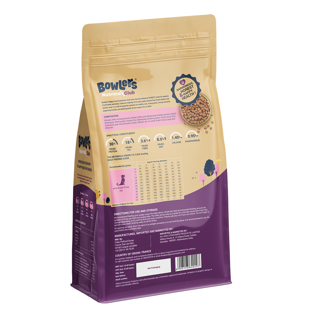 Bowlers Nutrimax Club Puppy Dog Dry Food image 9
