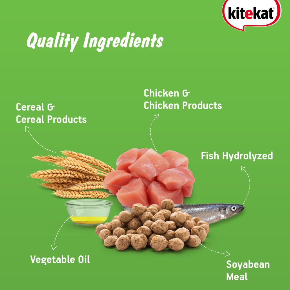 Kitekat Ocean Fish Kitten Dry Food image 3