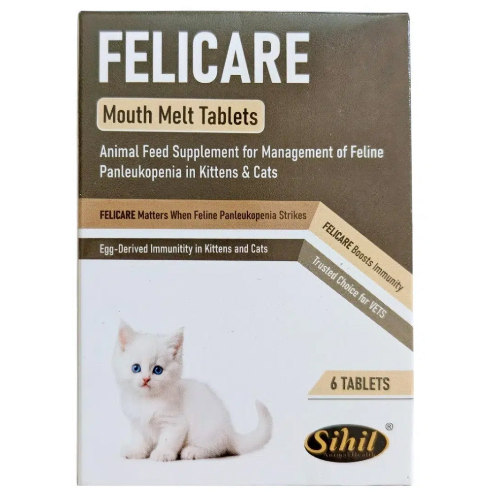 Sihil Felicare Mouth Melt Tablets for Cats & Kittens