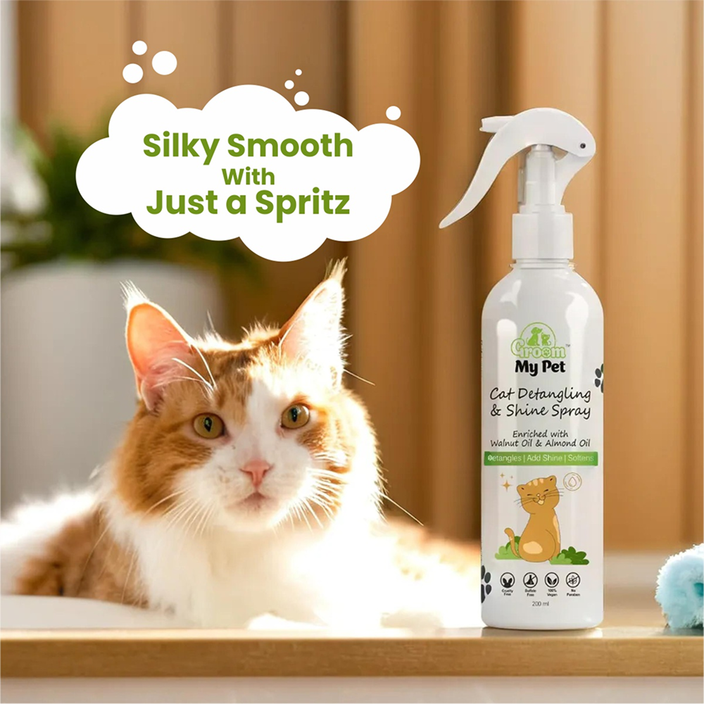 Groom My Pet Detangling and Shine Spray for Cats image 4