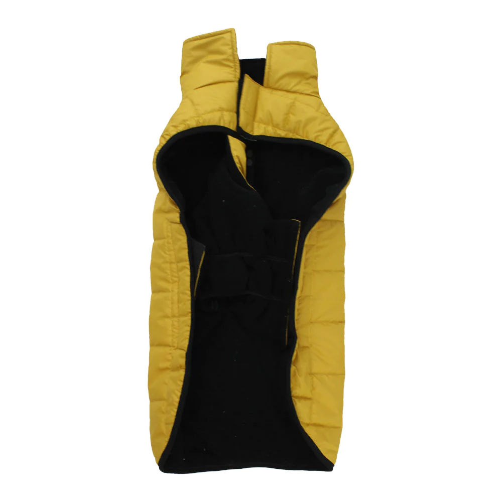 Pawpourri Fleece Lining Puffer Jacket for Dogs and Cats (Yellow) image 2