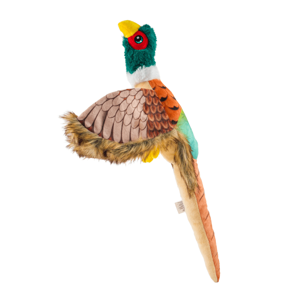 Barkbutler x Fofos Plush Pheasant Toy for Dogs | For Soft Chewers image 6