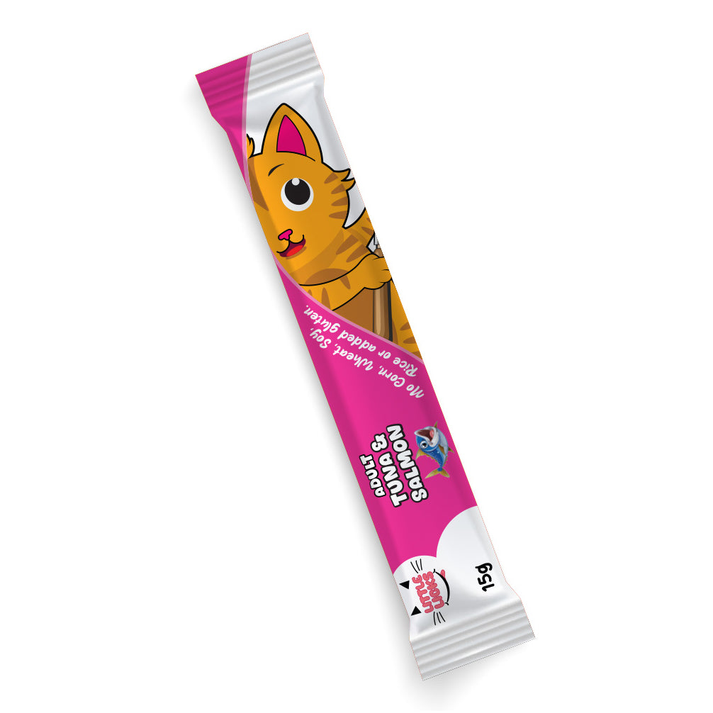 Smudges Little Licks Tuna and Salmon Creamy Bisque Adult Cat Treats image 4