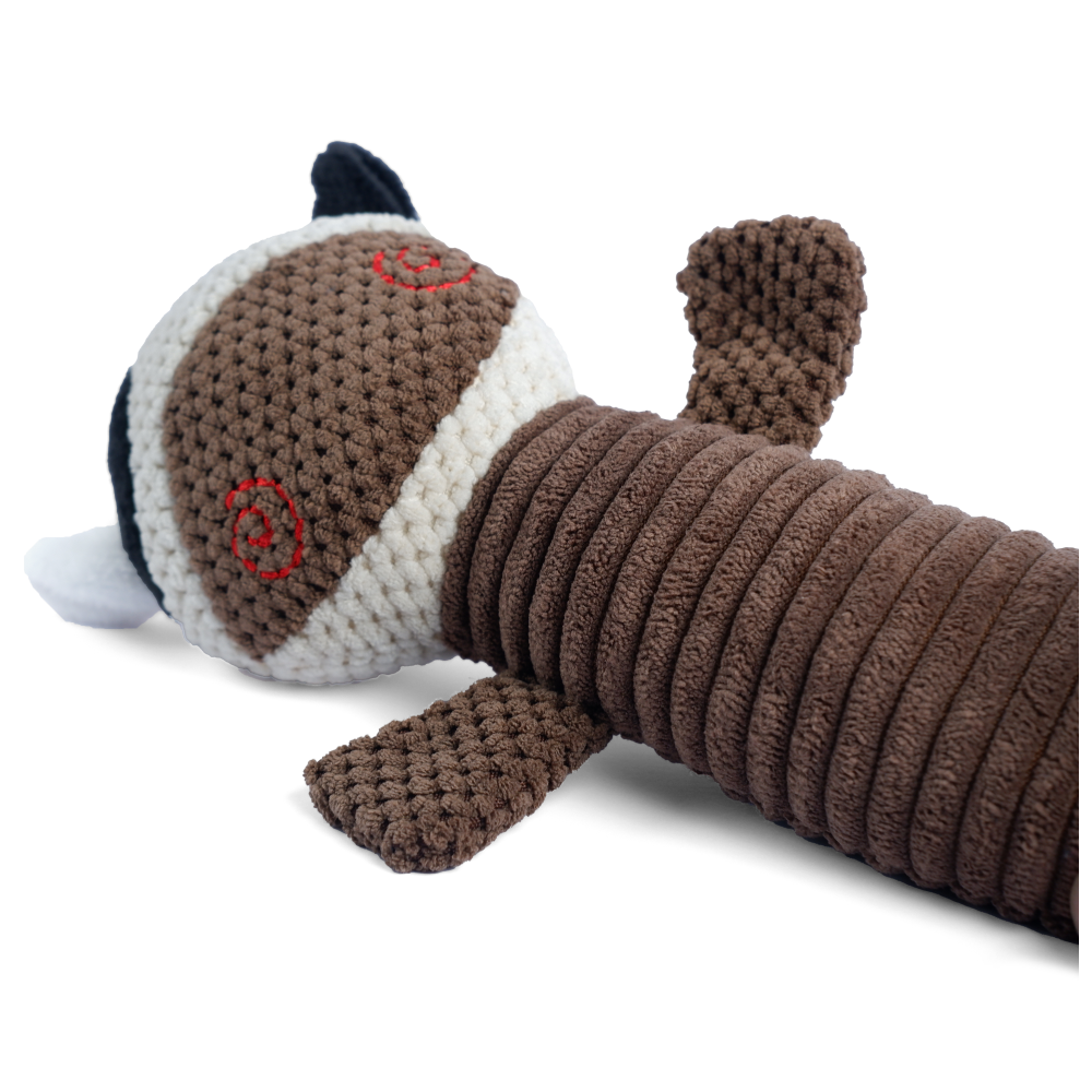 Pet Vogue Cow Shaped Plush Toy for Dogs | For Soft Chewers image 4