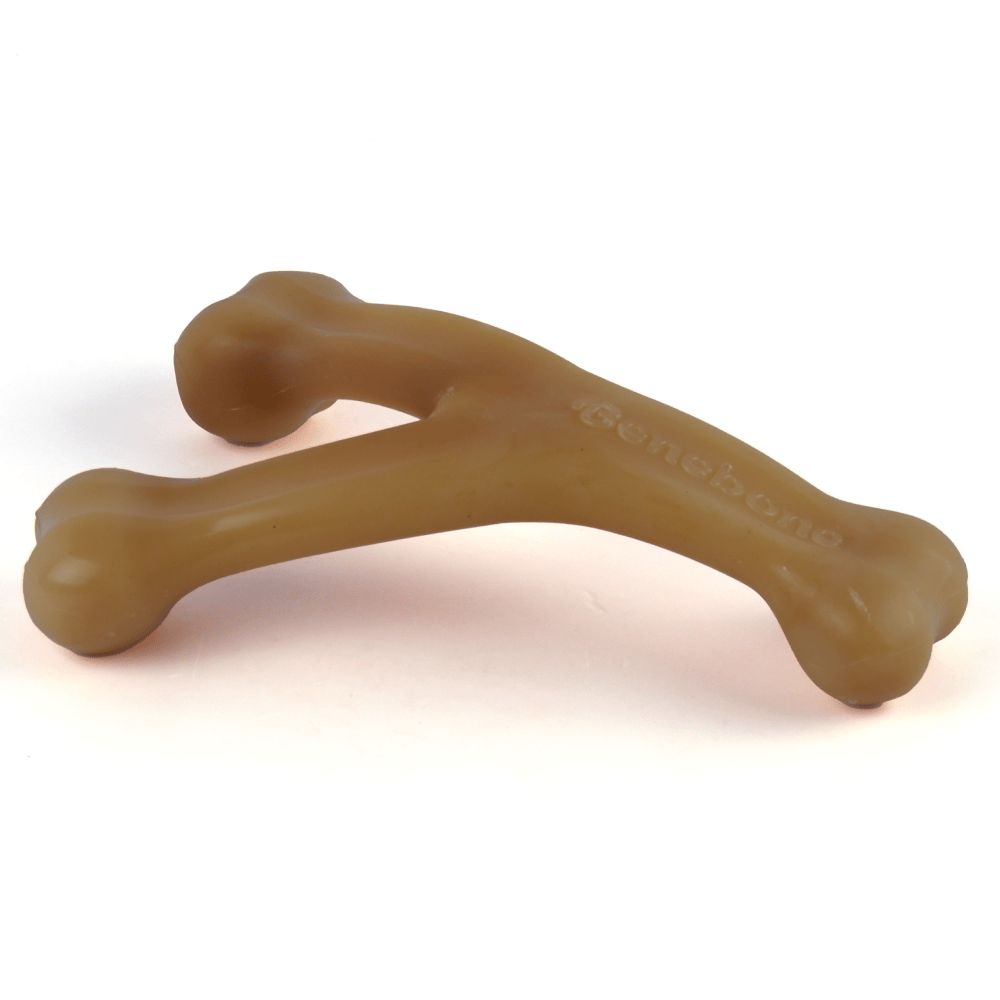 Benebone Bacon Flavored Wishbone Chew Toy for Dogs | For Aggressive Chewers image 7