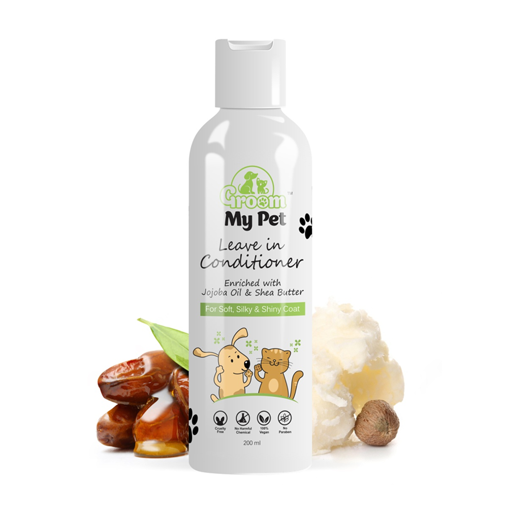 Groom My Pet Leave In Conditioner No Rinse Formula for Dogs and Cats