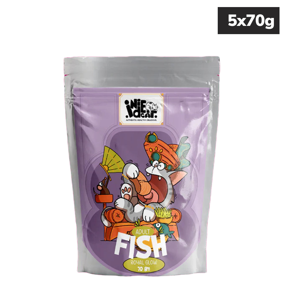 IndieCat Royal Glow Chicken and Mackerel Fish Combo Adult Cat Wet Food image 3