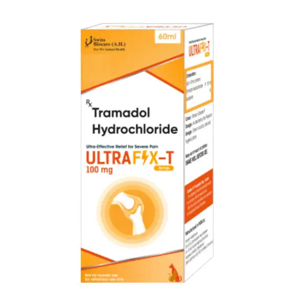 Corise Ultrafix T Suspension (Tramadol Hydrochloride) 100mg Syrup for Dogs and Cats 60ml