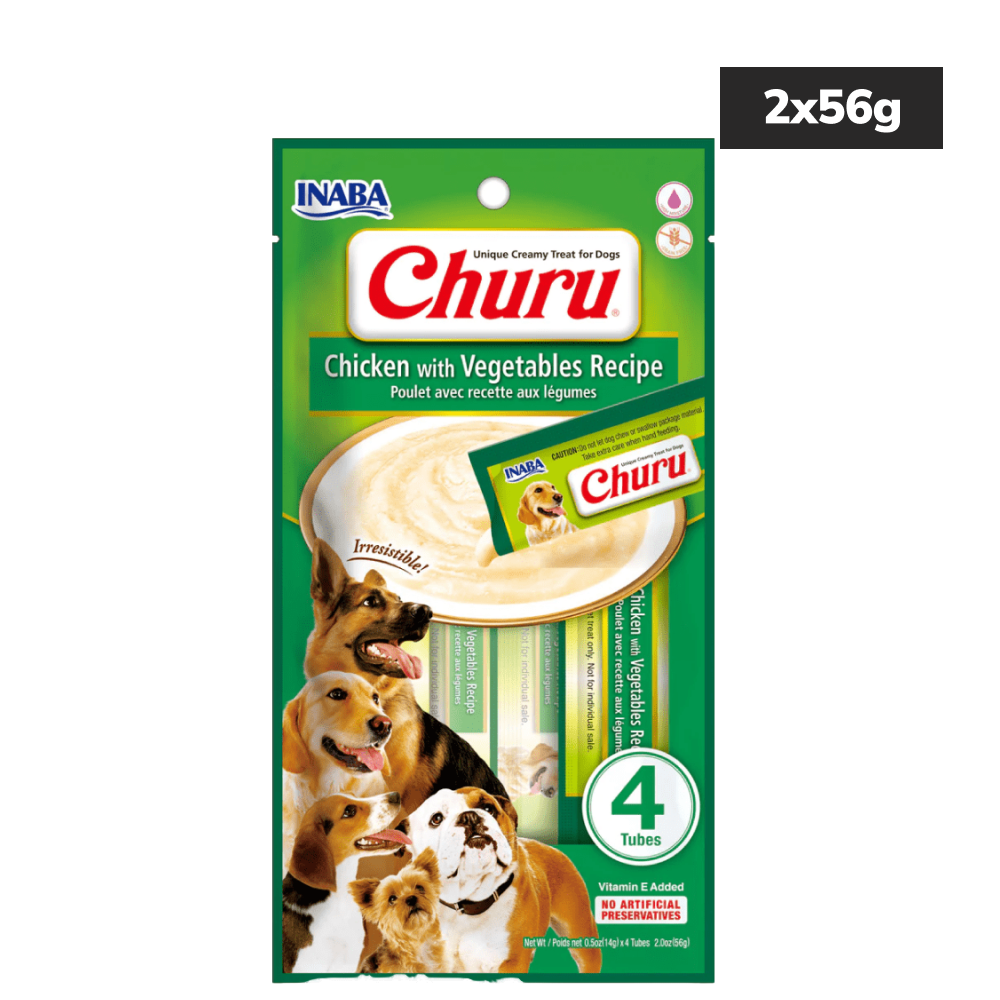 INABA Churu Chicken with Vegetable Flavour Dog Treats image 2