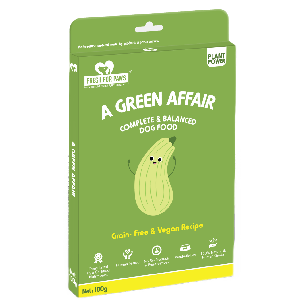 Fresh For Paws A Green Affair Grain Free & Vegan Dog Wet Food (300g)