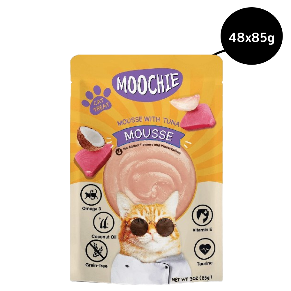 Moochie Mousse with Tuna Grain Free Cat Wet Food image 5