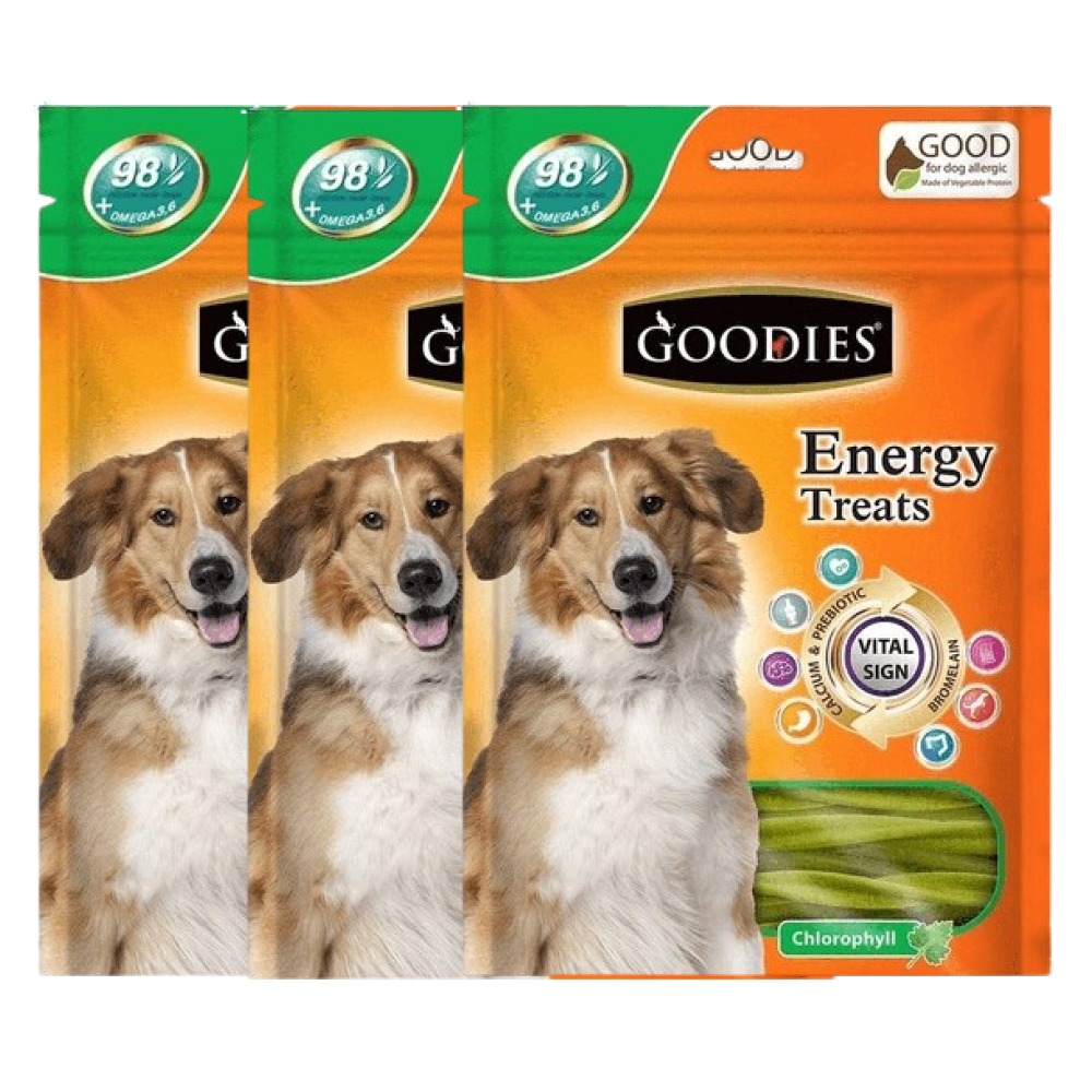 Goodies Energy Treats Chlorophyll Flavoured Dog Treats image 2