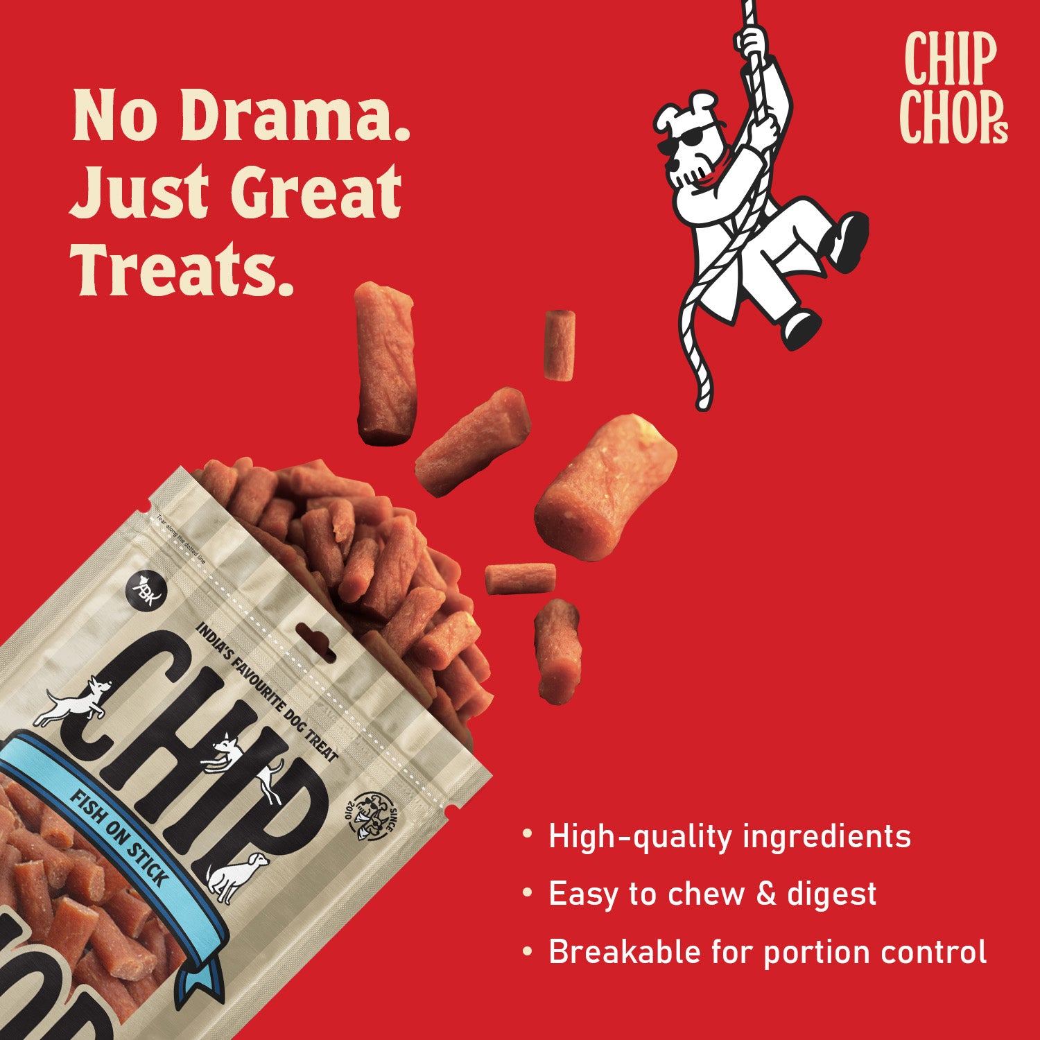 Chip Chops Fish on Stick Dog Treats image 5