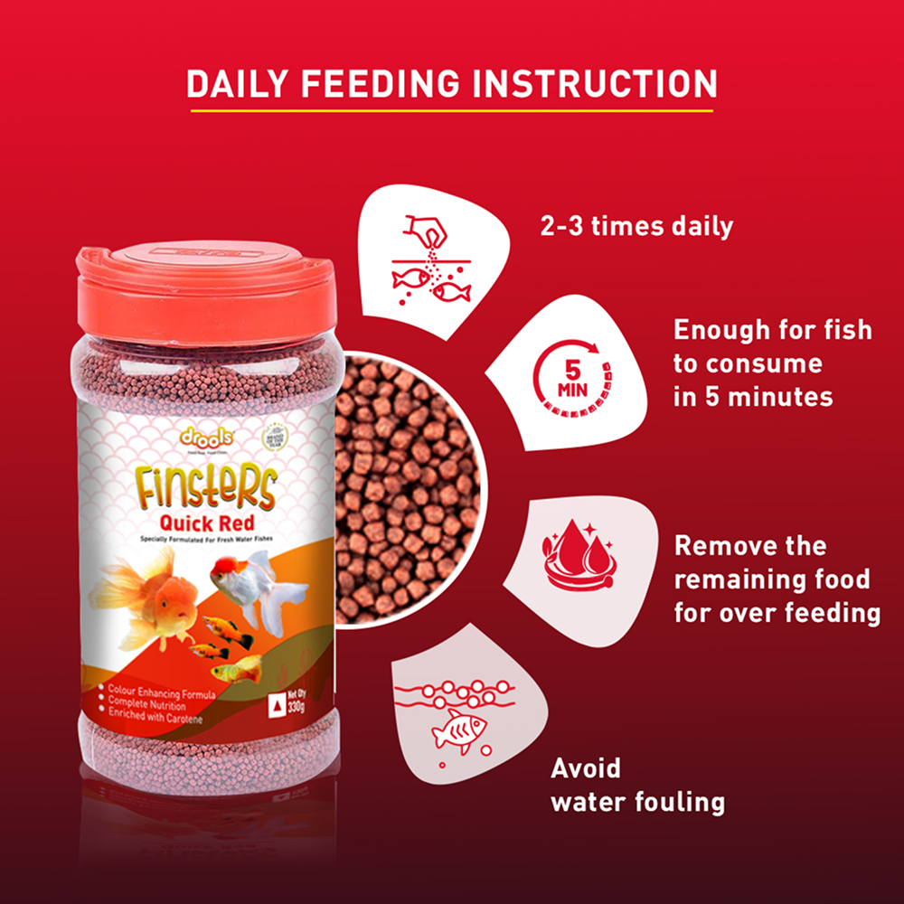 Drools Finsters Quick Red Fish Food image 8