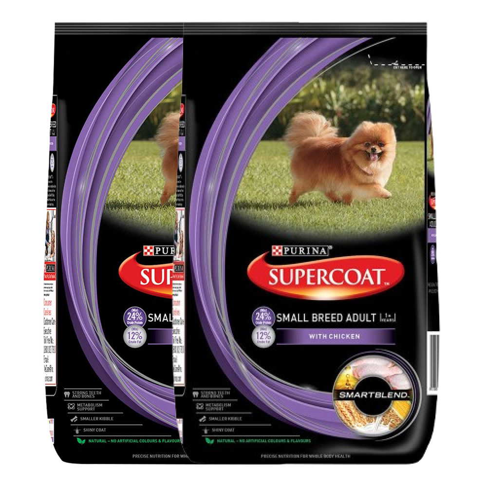 Purina SuperCoat Chicken Adult Small Breed Dog Dry Food image 8