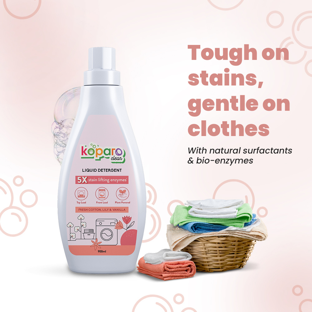 Koparo Natural Non Toxic Laundry Liquid Detergent (Pet Safe) image 2