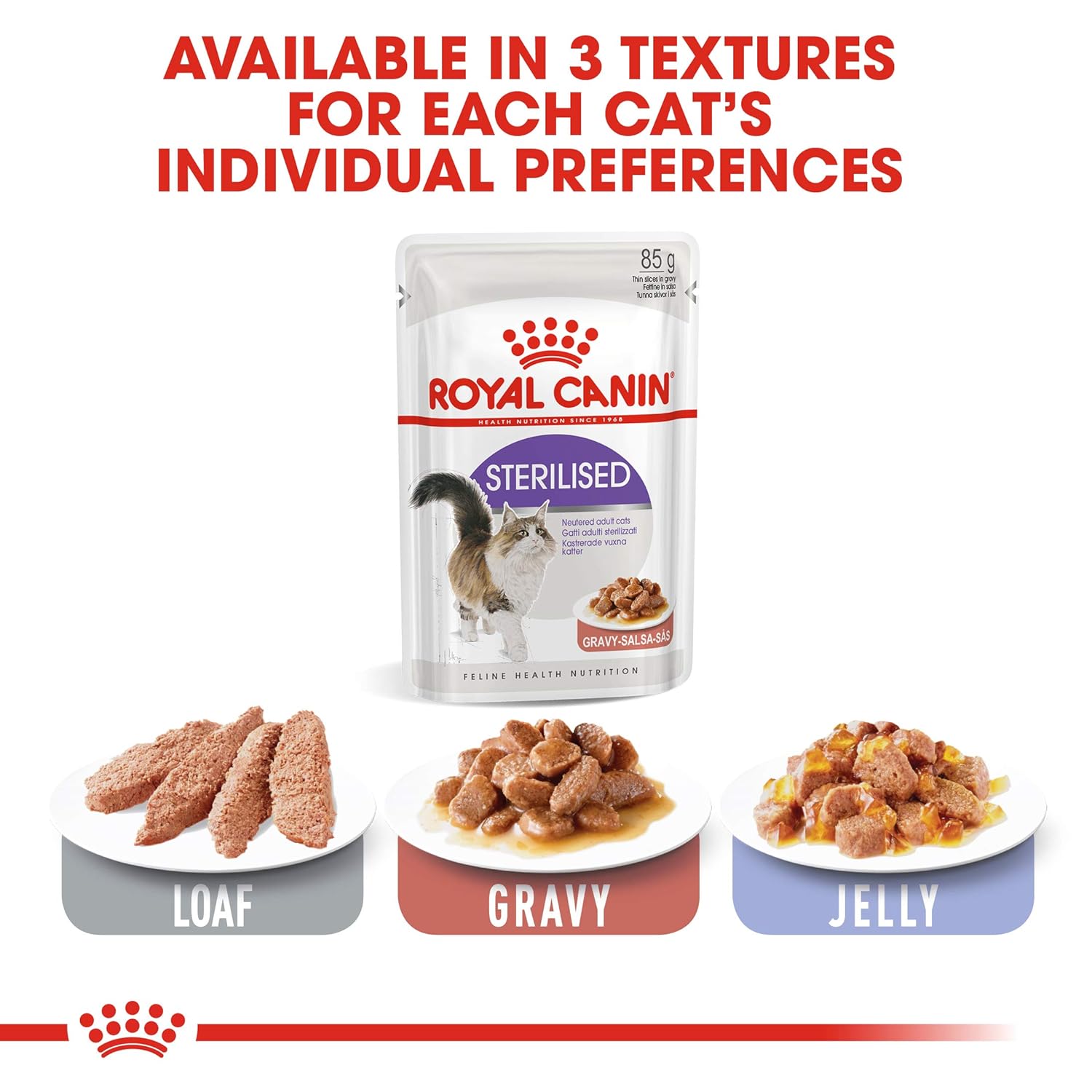 Royal Canin Sterilised/Neutered Gravy Adult Cat Wet Food image 4