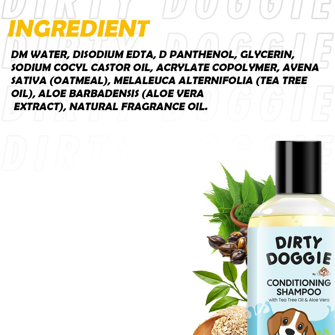 Nootie Dirty Doggie Tick & Flea and Conditioning Dog Shampoo Combo image 3