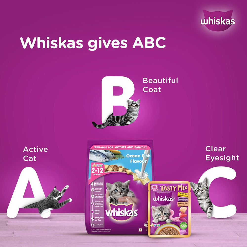 Whiskas Tasty Mix Chicken Tuna with Sweet Potato Kitten Cat Wet Food image 7